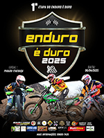 Cartaz Enduro É duro - Circuito Jhon Jhon